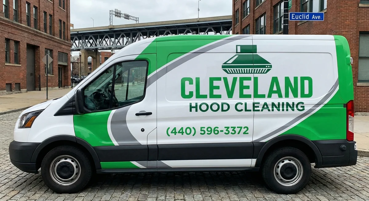 Cleveland Hood Cleaning work van